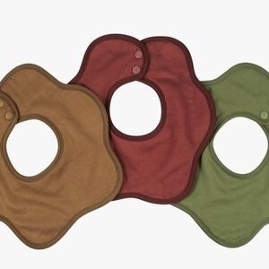 Baby Teething Bib Set - Absorbent Fleece & Waterproof Inner Layer